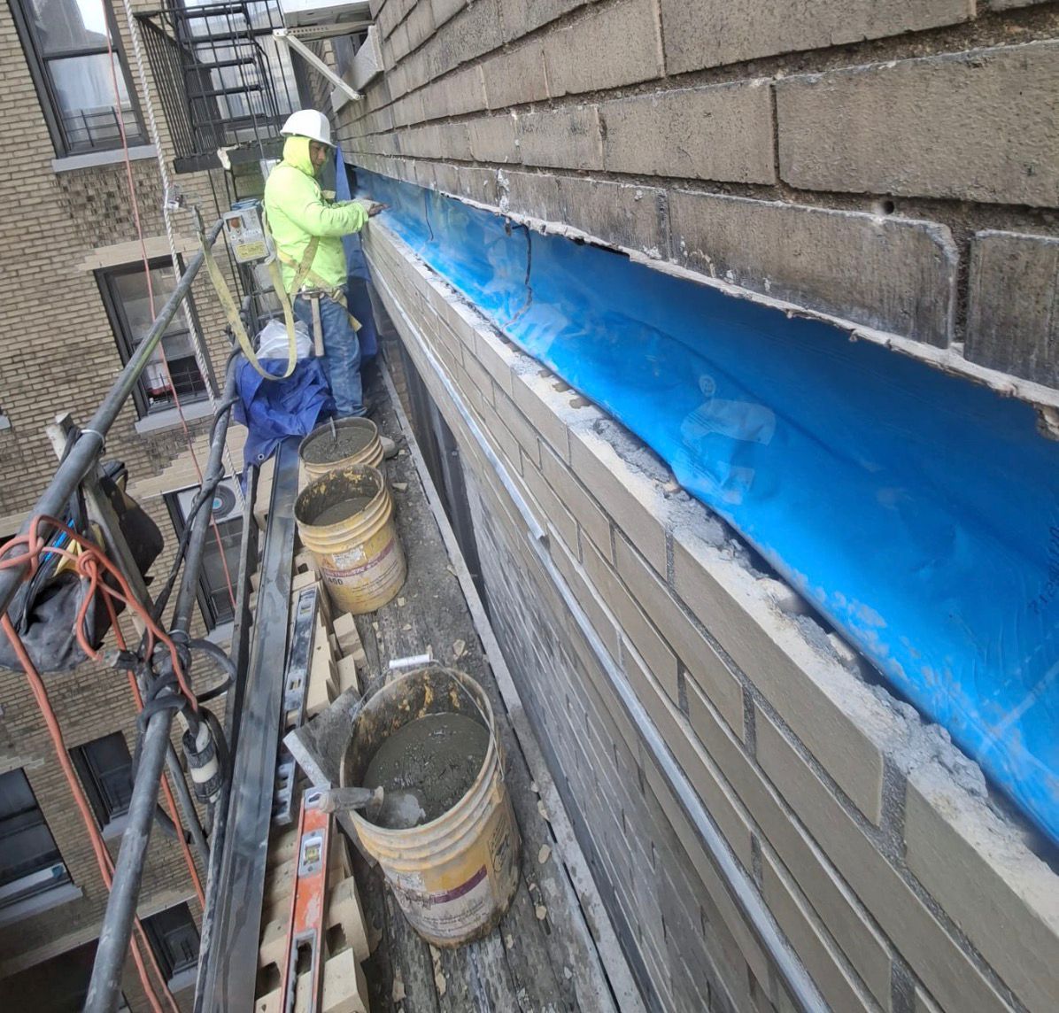 Waterproofing and parapet restoration